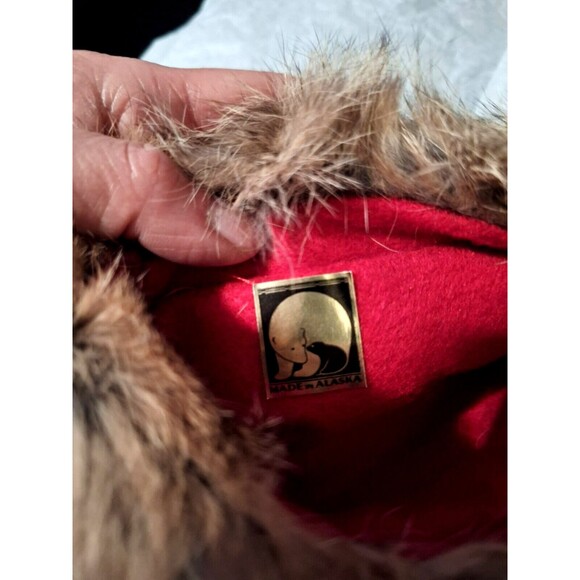 HAPPY HOLIDAYS CHRISTMAS STOCKING‎ WITH FUR LINING-14”-NEW 2 Stockings - Picture 10 of 11